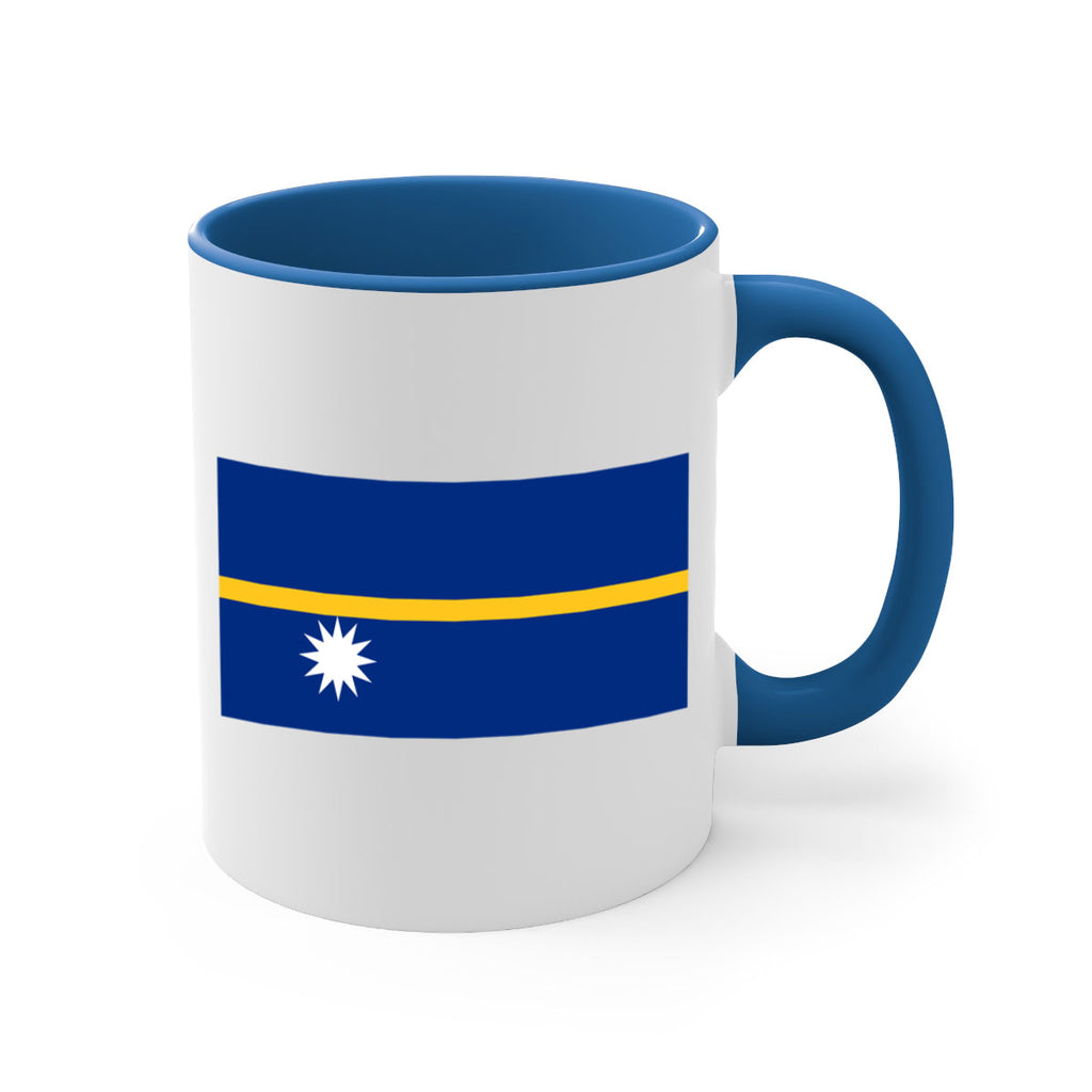 Nauru 77#- world flag-Mug / Coffee Cup