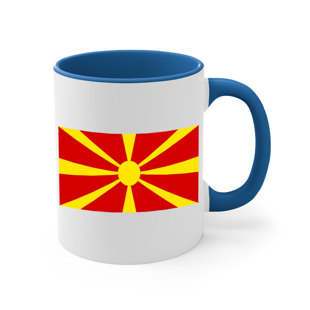 North Macedonia 69#- world flag-Mug / Coffee Cup