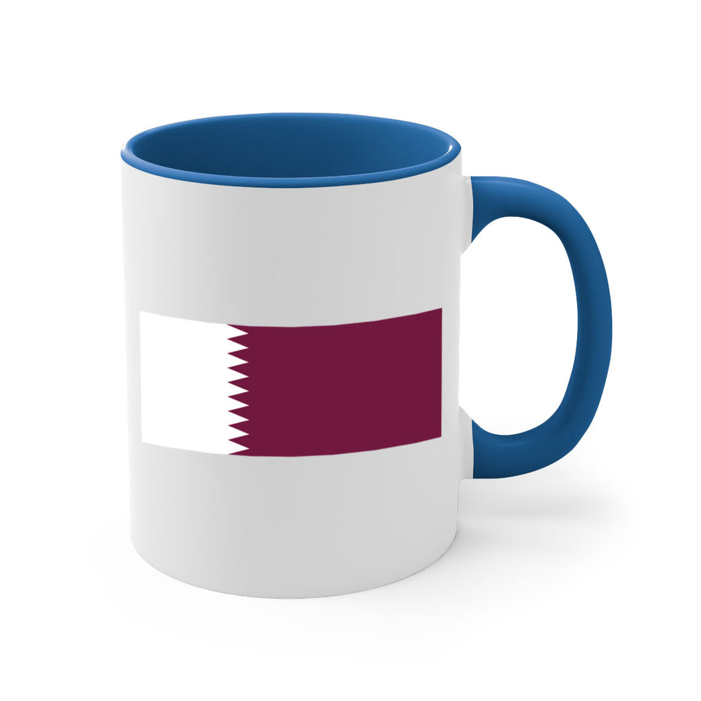 Qatar 56#- world flag-Mug / Coffee Cup