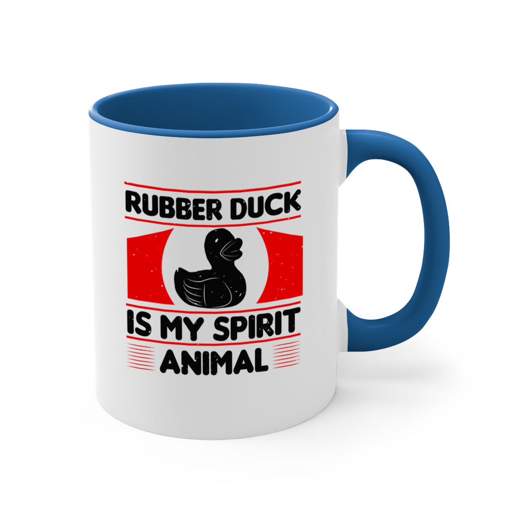 Rubber duck is my spirit animal Style 19#- duck-Mug / Coffee Cup