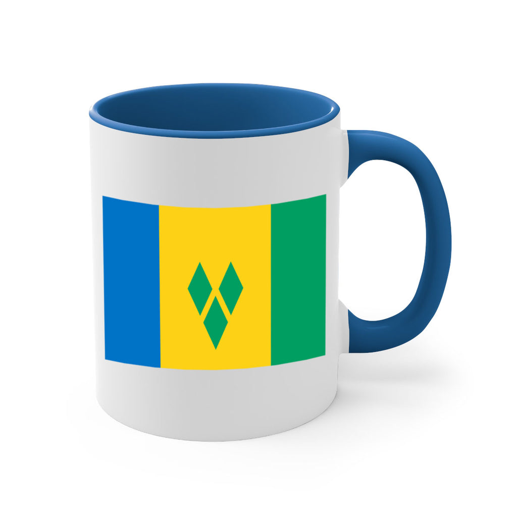 Saint Vincent and the Grenadines 50#- world flag-Mug / Coffee Cup