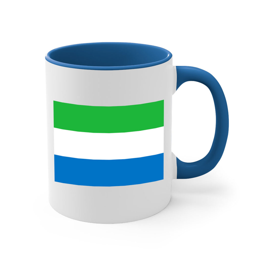 Sierra Leone 42#- world flag-Mug / Coffee Cup