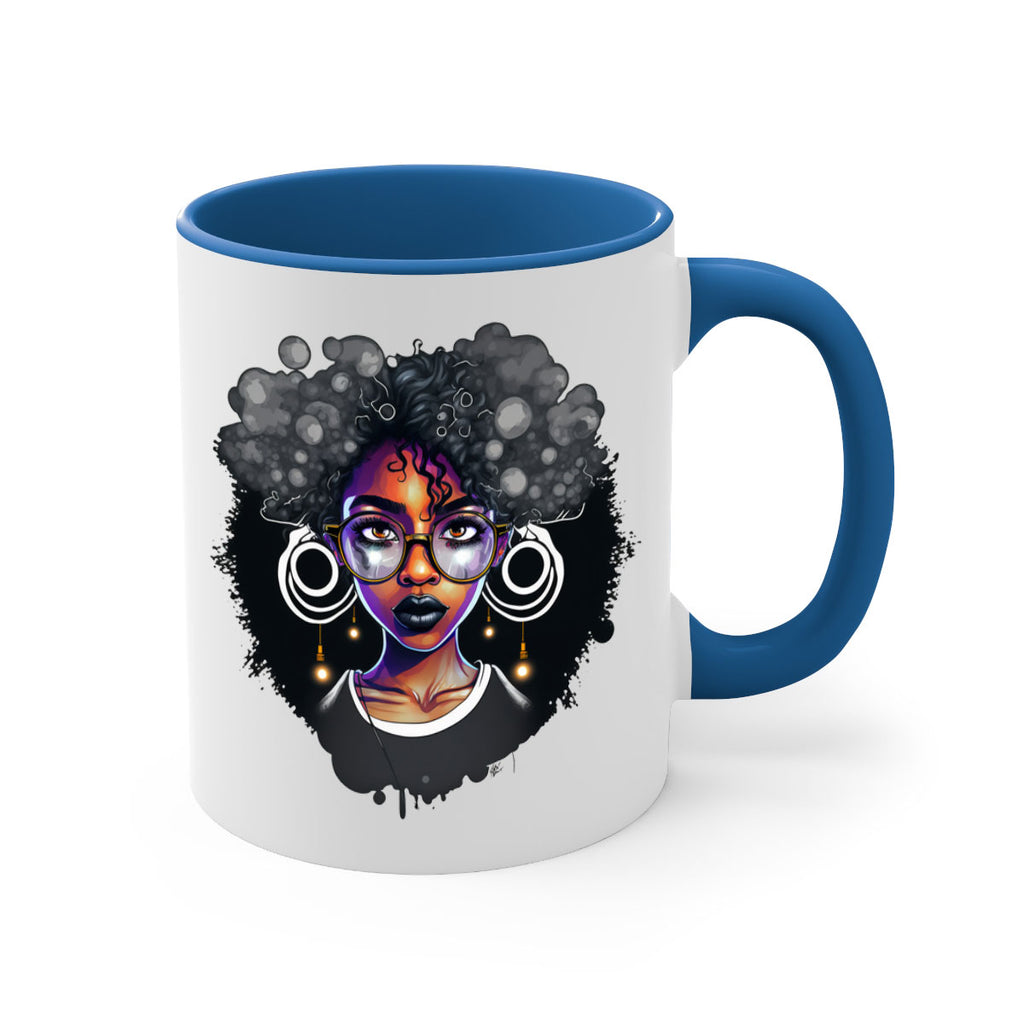 Sparkling Black Girl Design 10#- Black women - Girls-Mug / Coffee Cup