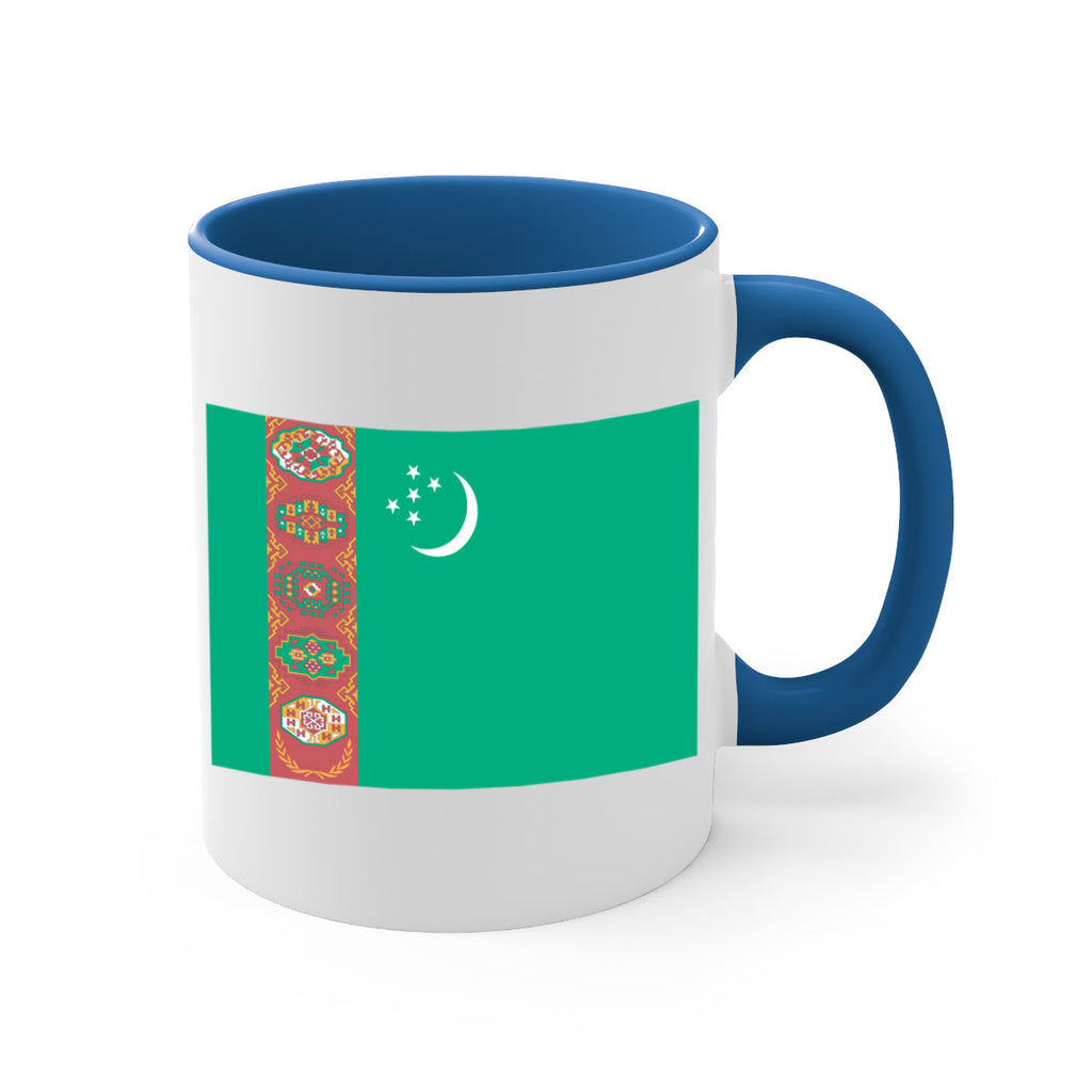 Turkmenistan 16#- world flag-Mug / Coffee Cup