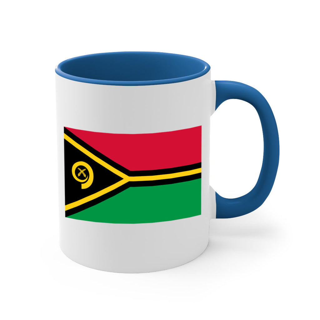 Vanuatu 7#- world flag-Mug / Coffee Cup