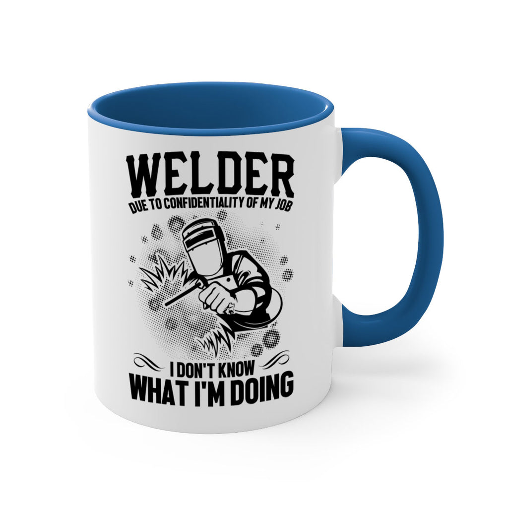 Welder due to Style 5#- welder-Mug / Coffee Cup
