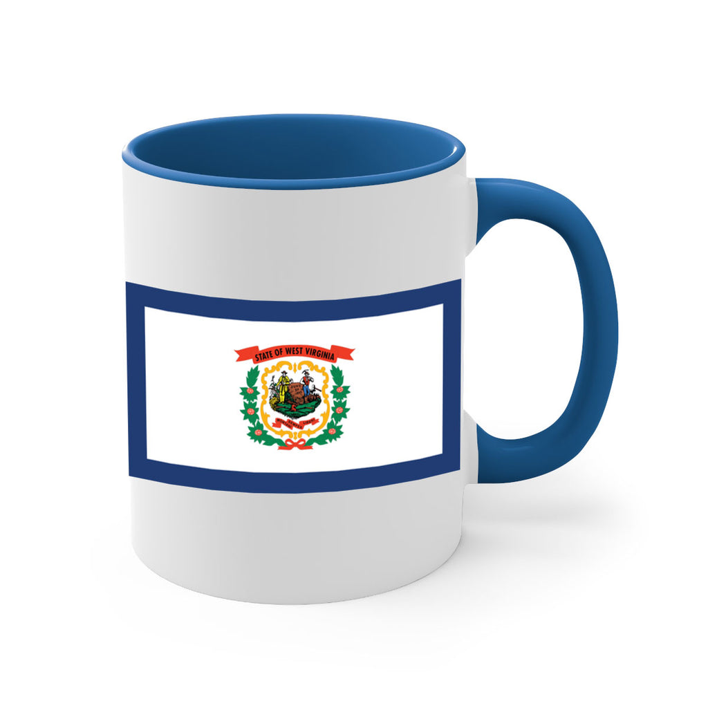 West Virginia 3#- Us Flags-Mug / Coffee Cup