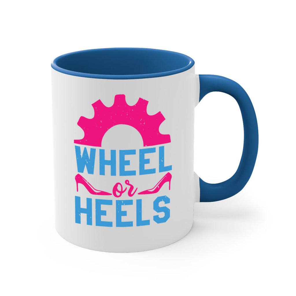 Wheel or Heels Style 8#- baby shower-Mug / Coffee Cup