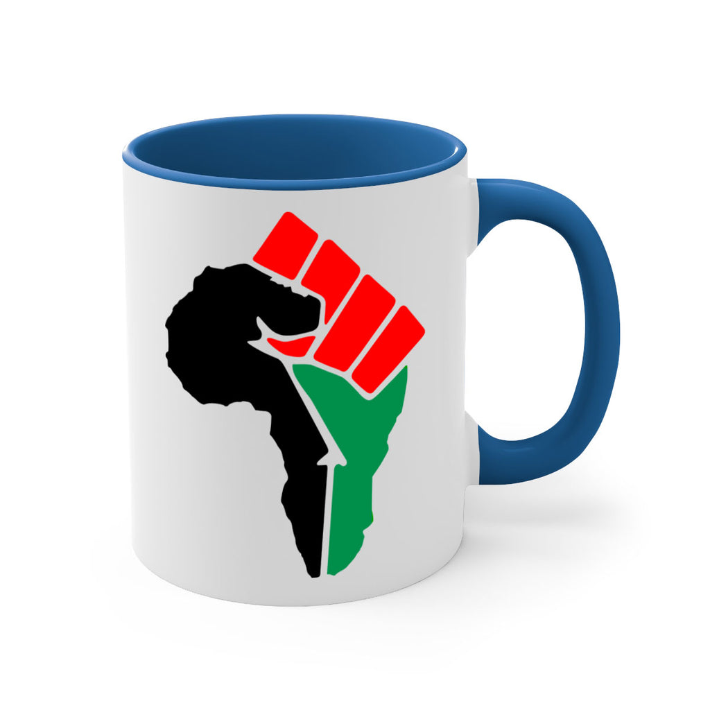 african power fist 274#- black words - phrases-Mug / Coffee Cup