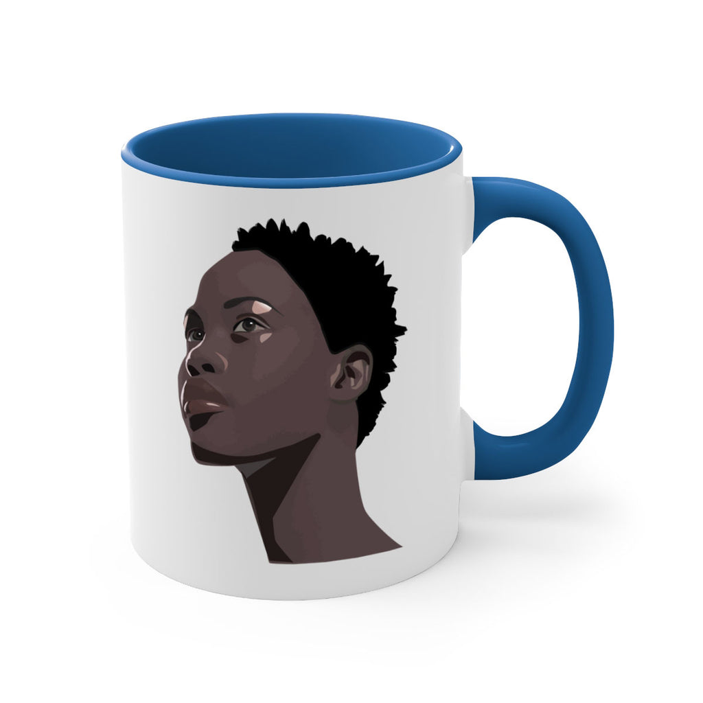african woman portrait 88#- Black women - Girls-Mug / Coffee Cup