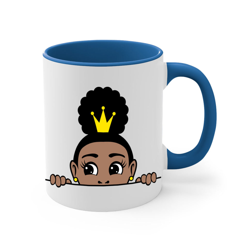 afro puff crown girl 1#- Black women - Girls-Mug / Coffee Cup