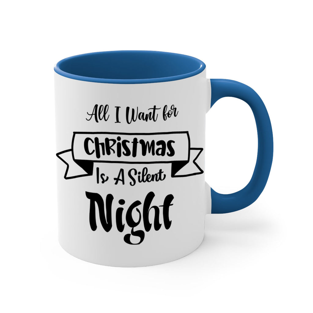 all i want for christmas is a silent night style 43#- christmas-Mug / Coffee Cup