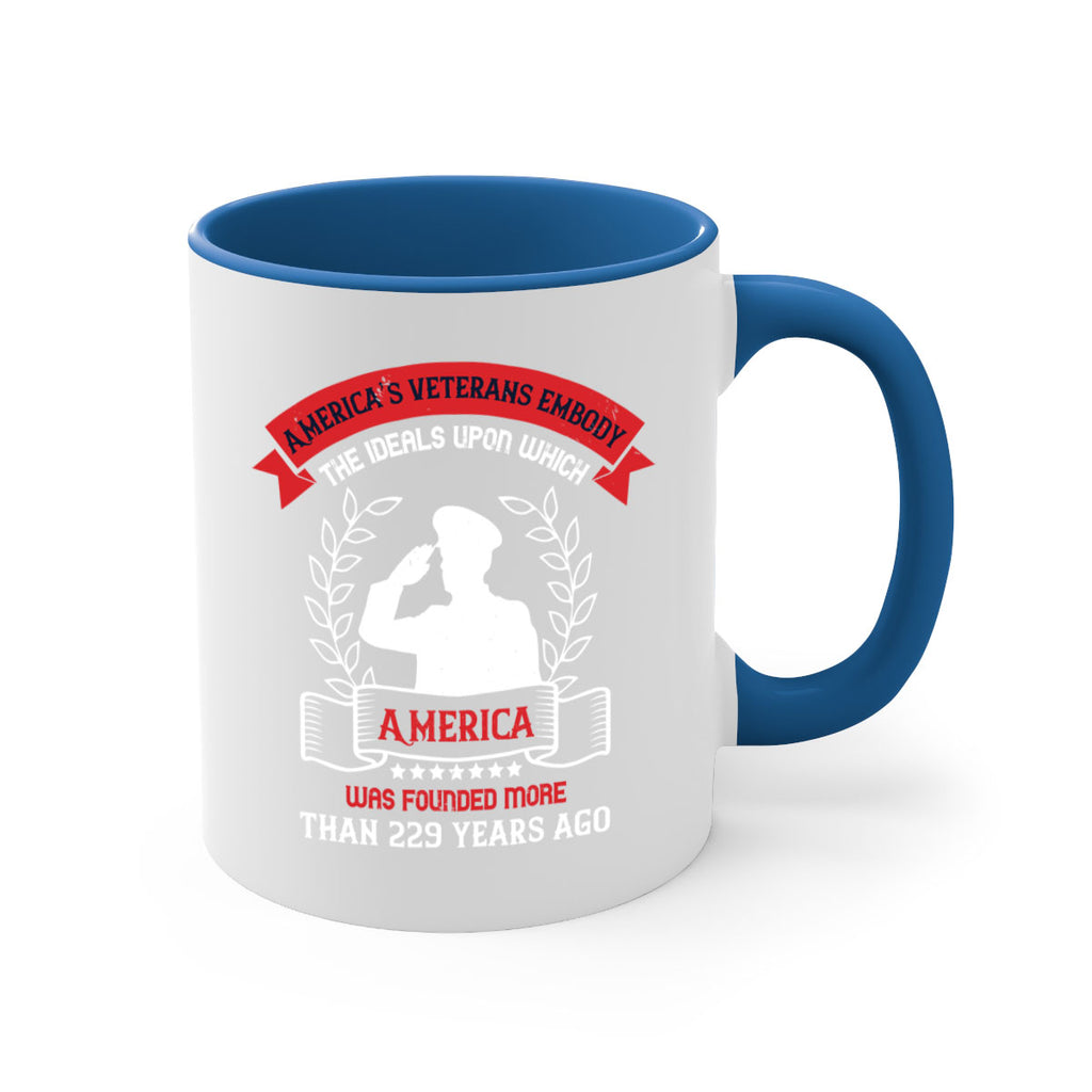 america’s veterans embody the ideals upon which america was founded more than years ago 76#- veterns day-Mug / Coffee Cup