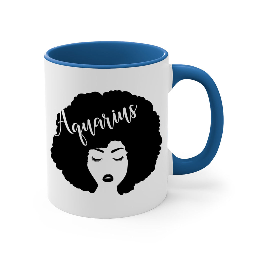 aquarius62#- Black women - Girls-Mug / Coffee Cup