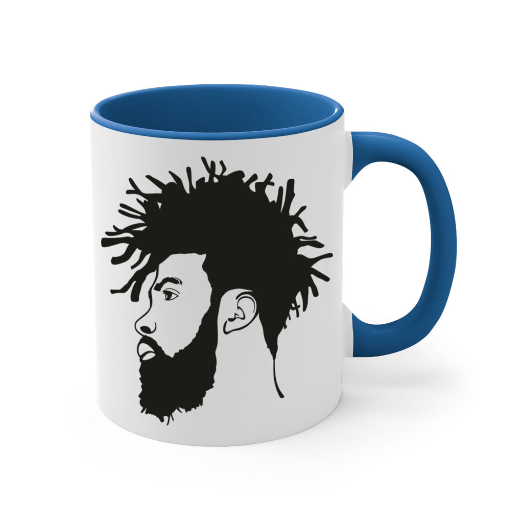 beardman 46#- Black men - Boys-Mug / Coffee Cup