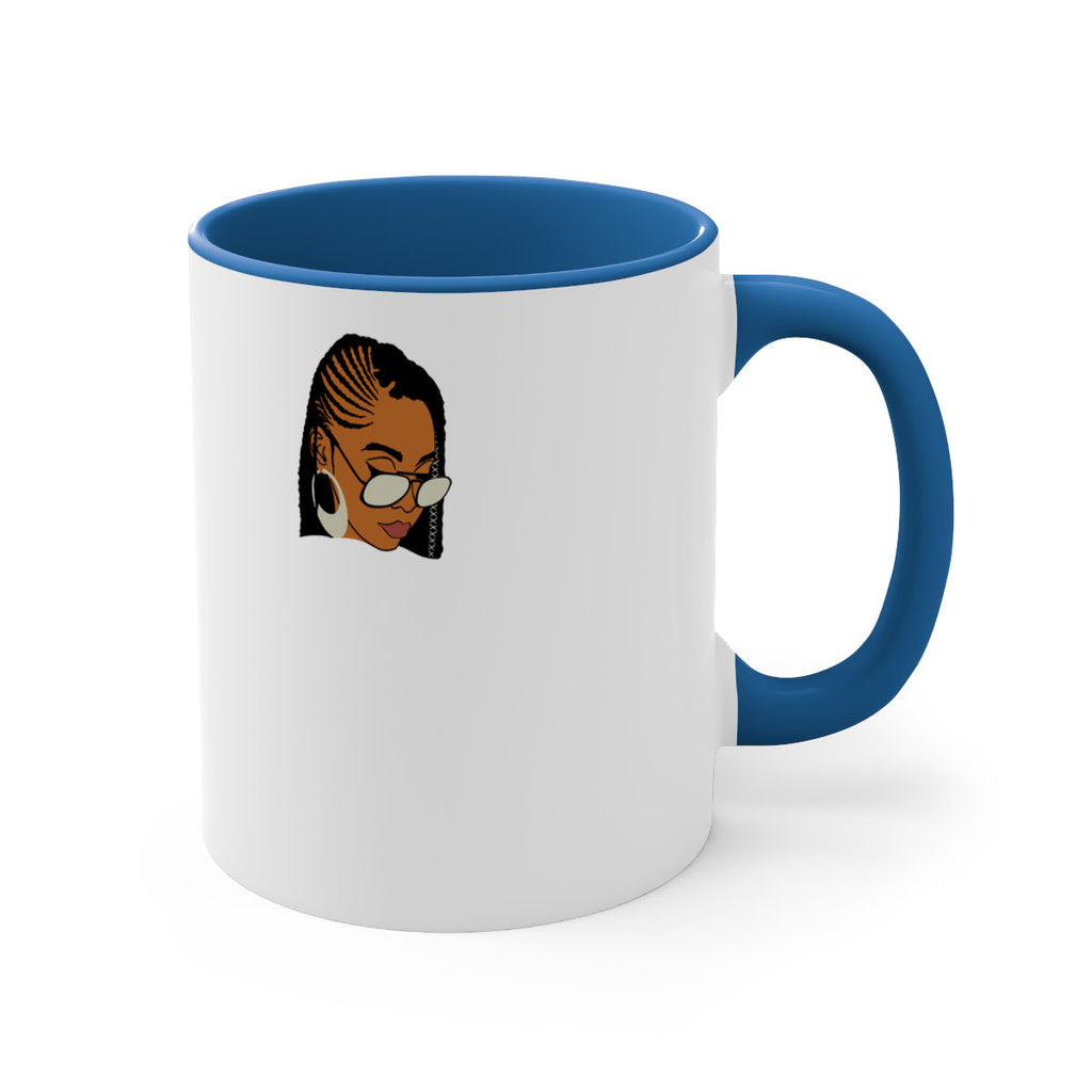 black afro 39#- Black women - Girls-Mug / Coffee Cup