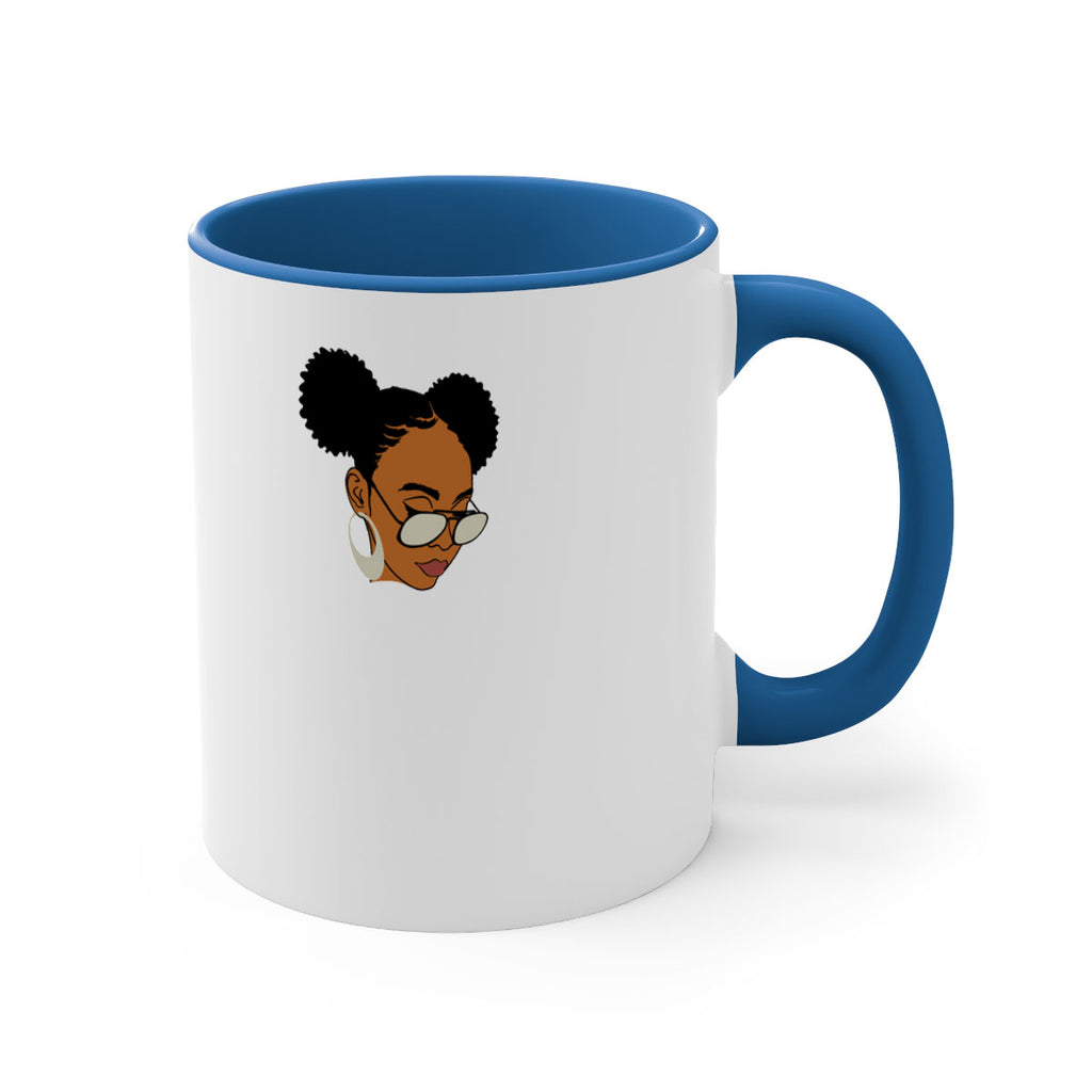 black afro 41#- Black women - Girls-Mug / Coffee Cup