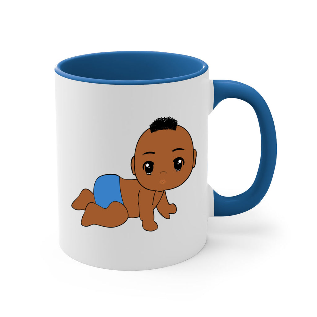 black baby boy 9#- Black men - Boys-Mug / Coffee Cup