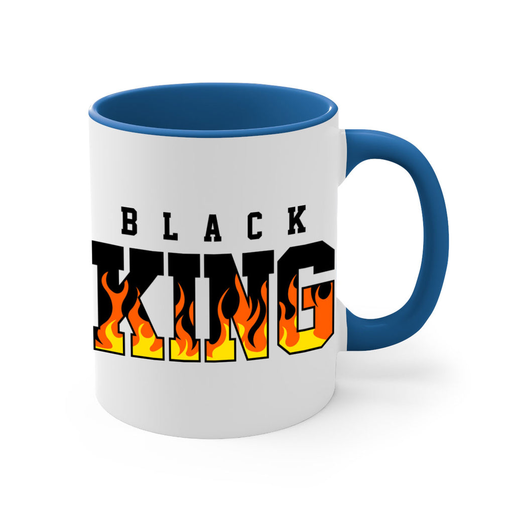black king flames 232#- black words - phrases-Mug / Coffee Cup