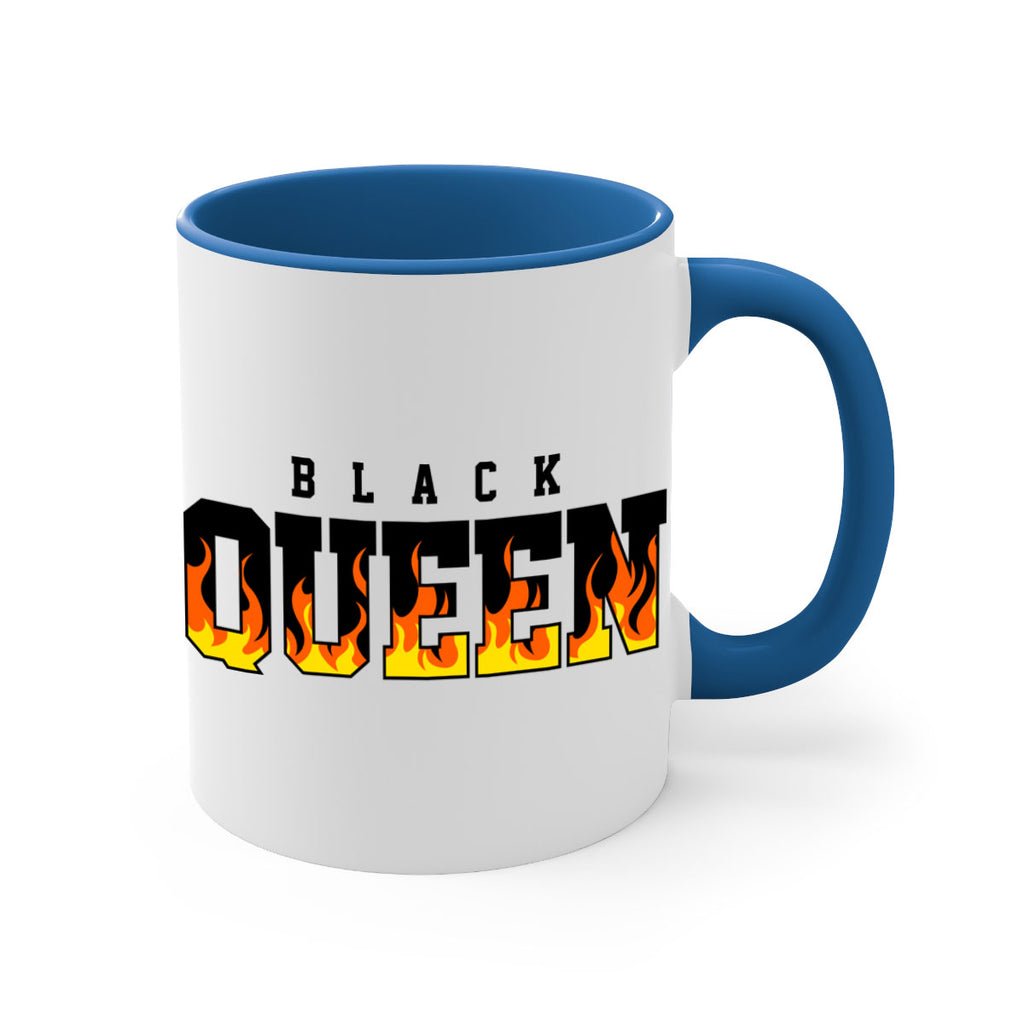 black queen flames 220#- black words - phrases-Mug / Coffee Cup