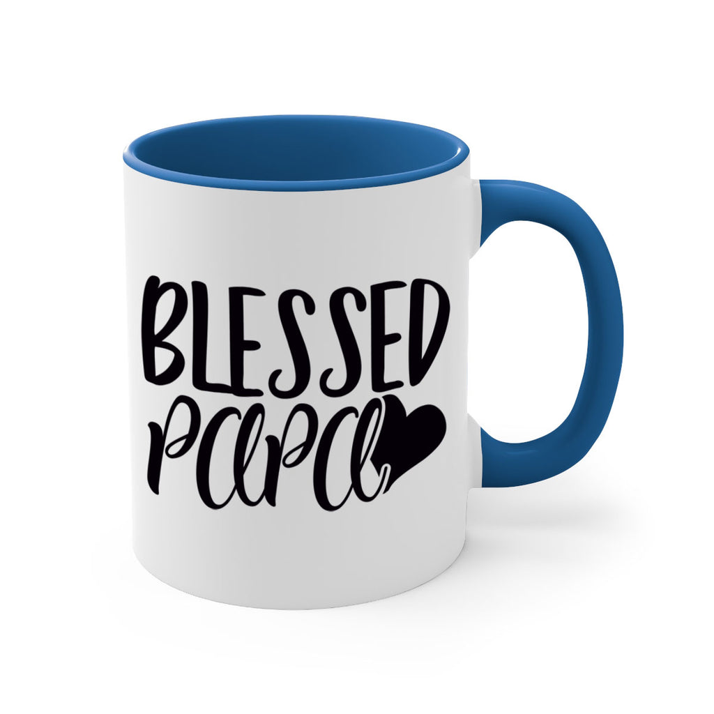 blessed papa 70#- grandpa-Mug / Coffee Cup