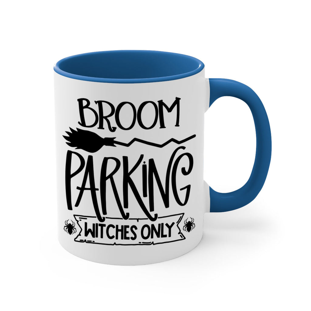 broom parking witches only 84#- halloween-Mug / Coffee Cup