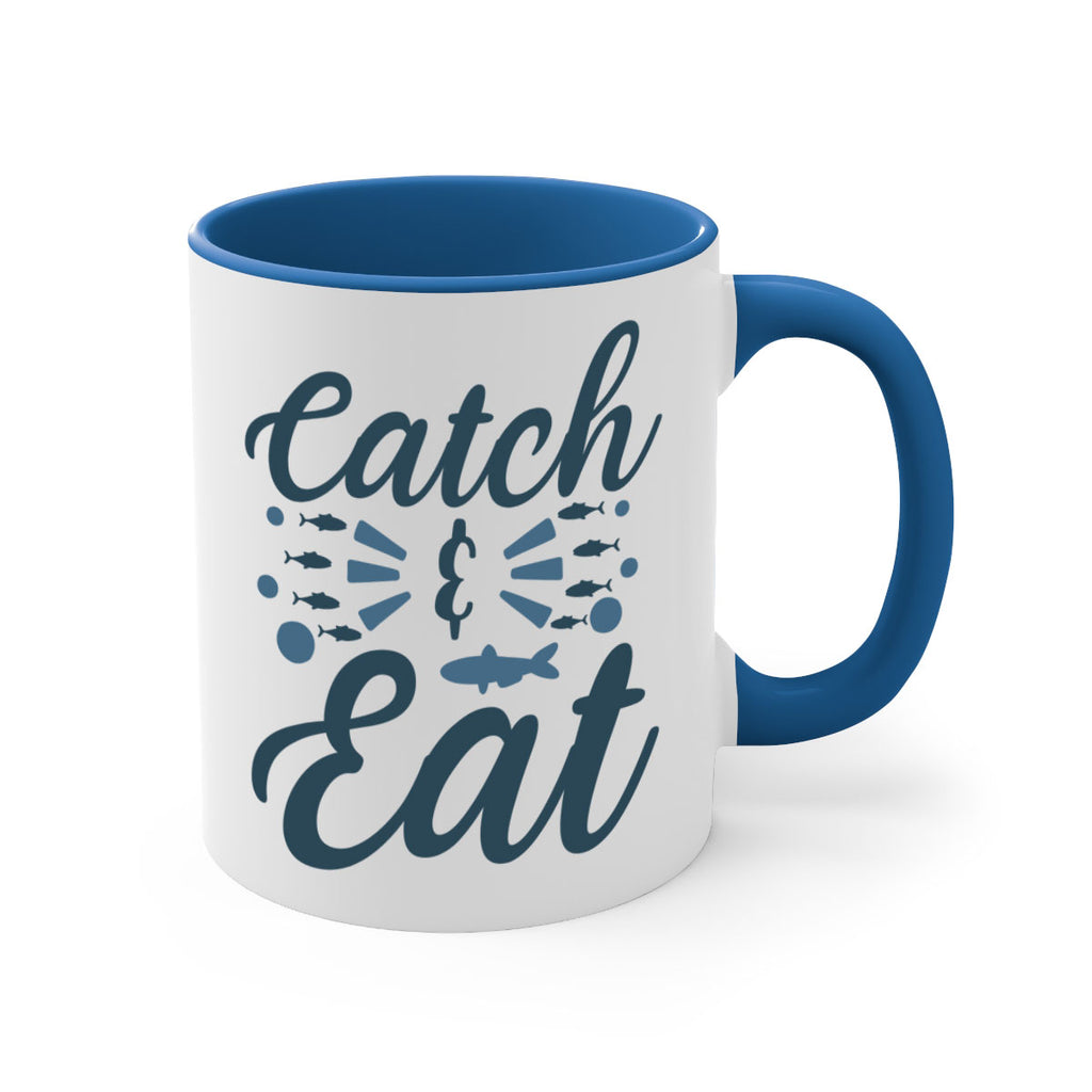 catch eat 173#- fishing-Mug / Coffee Cup