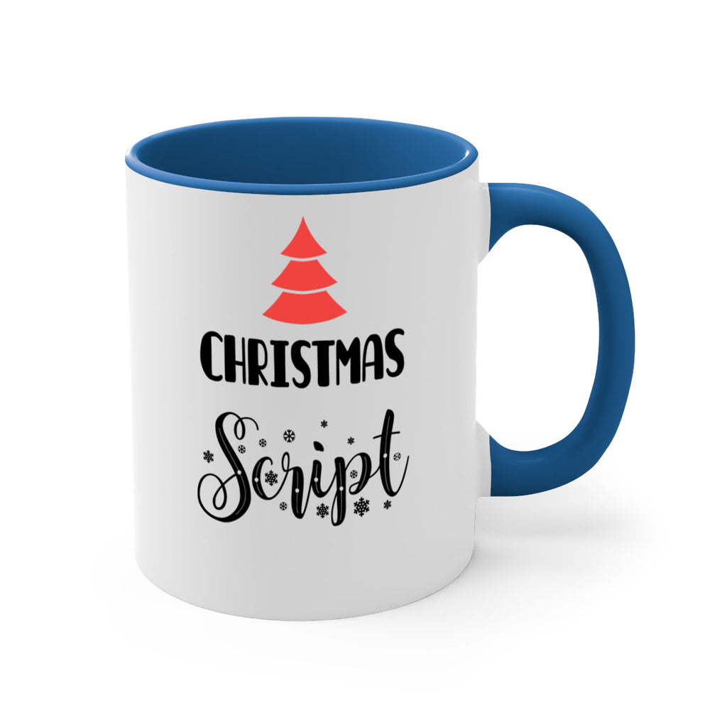 christmas script style 122#- christmas-Mug / Coffee Cup