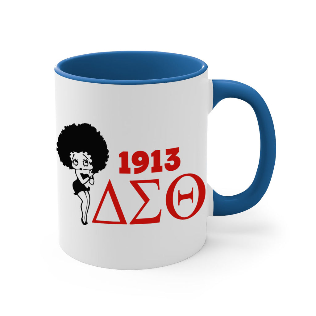 delta sigma theta 4#- black words - phrases-Mug / Coffee Cup