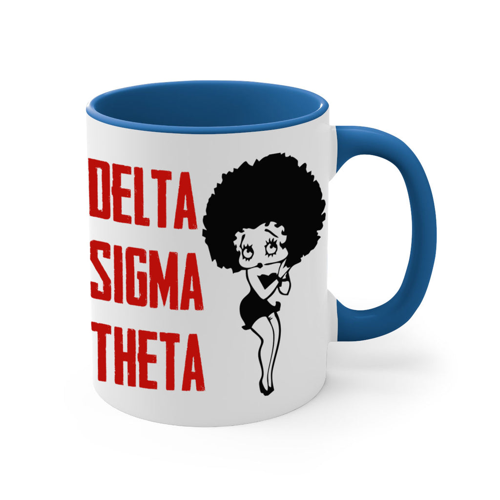 delta sigma theta 5#- black words - phrases-Mug / Coffee Cup