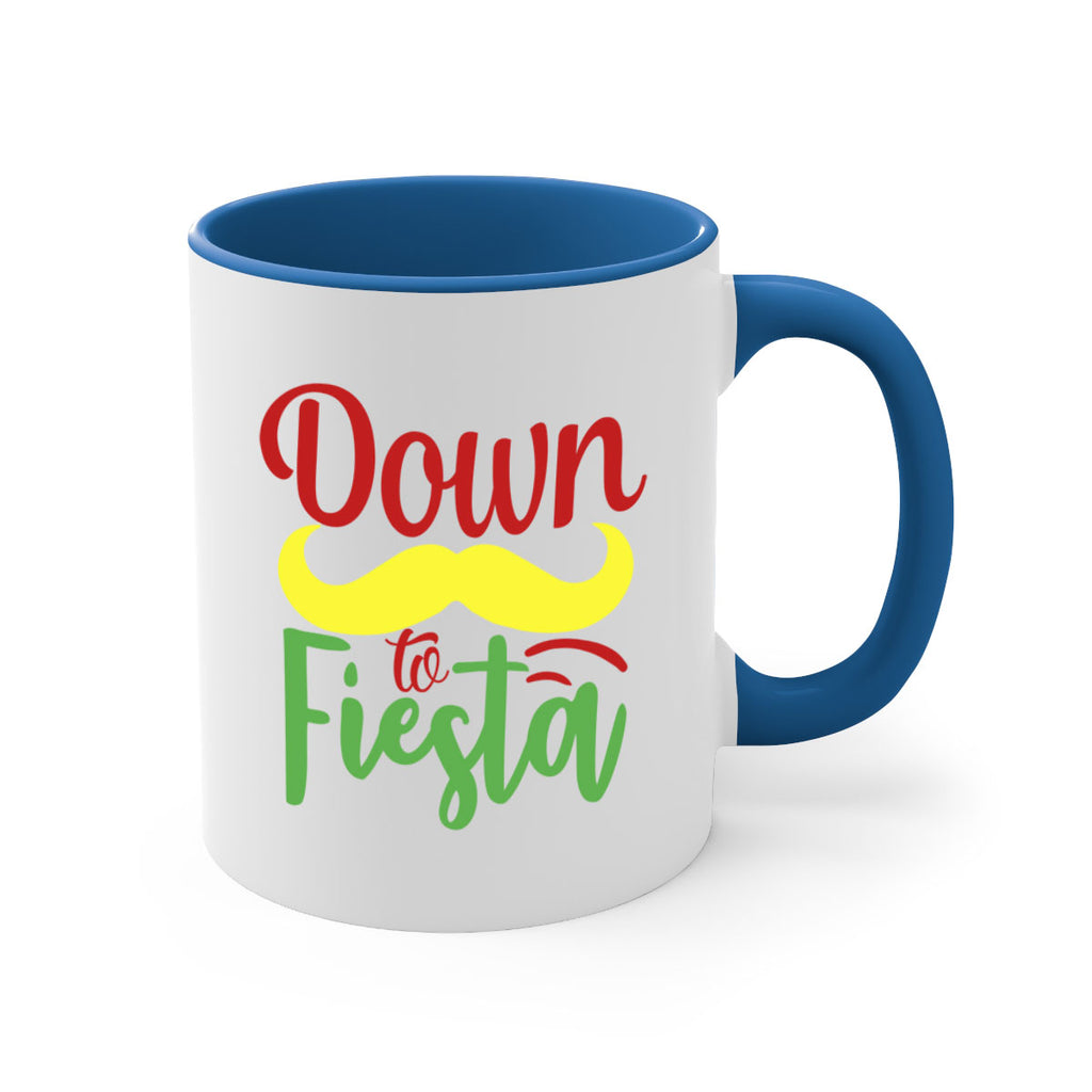 down to fiesta 3#- cinco de mayo-Mug / Coffee Cup