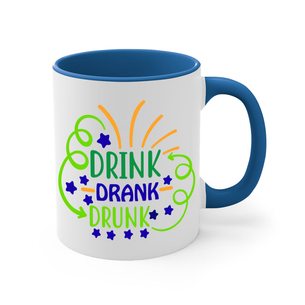 drink drank drunk 23#- mardi gras-Mug / Coffee Cup