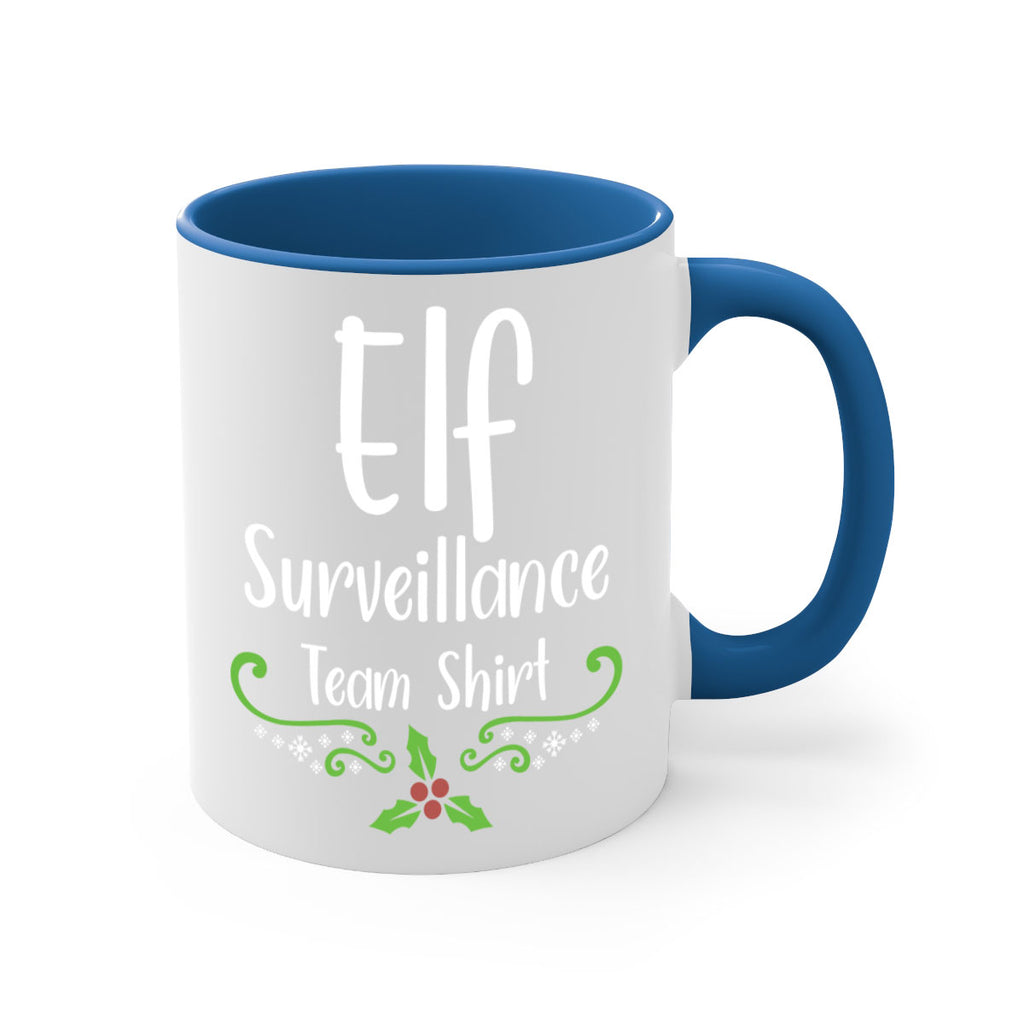 elf surveillance team shirt style 196#- christmas-Mug / Coffee Cup