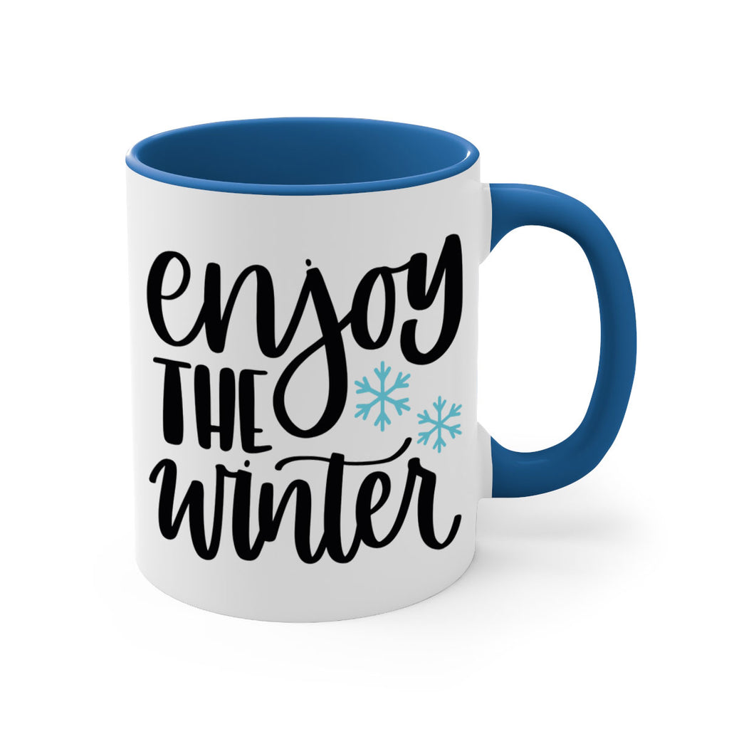 enjoy the winter 155#- christmas-Mug / Coffee Cup