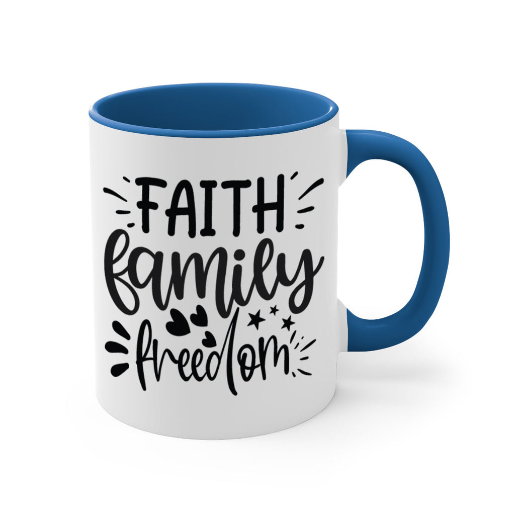 faith family freedom 43#- Family-Mug / Coffee Cup