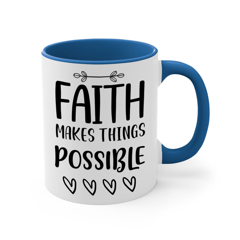 faith makes things possible style 202#- christmas-Mug / Coffee Cup