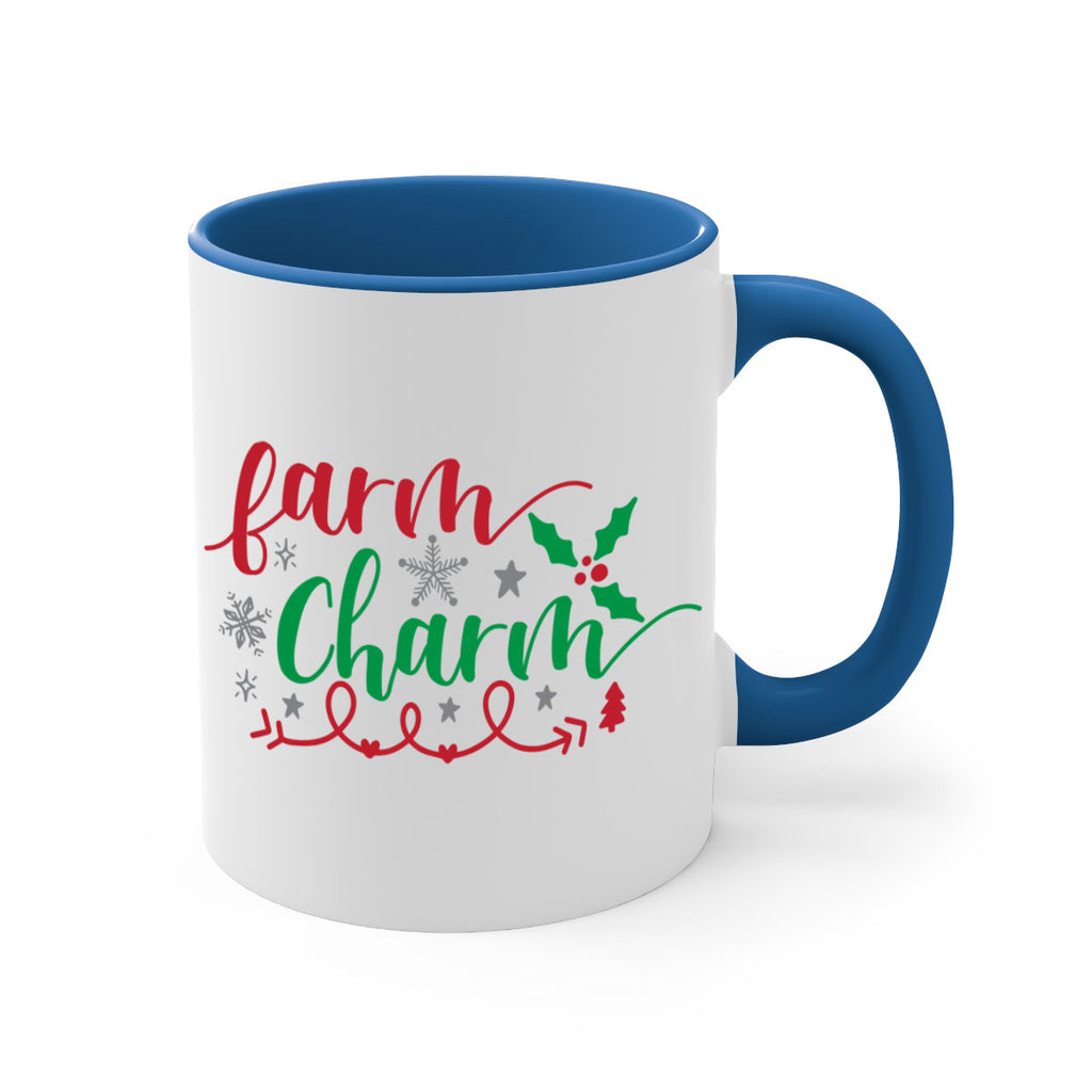 farm charm style 205#- christmas-Mug / Coffee Cup