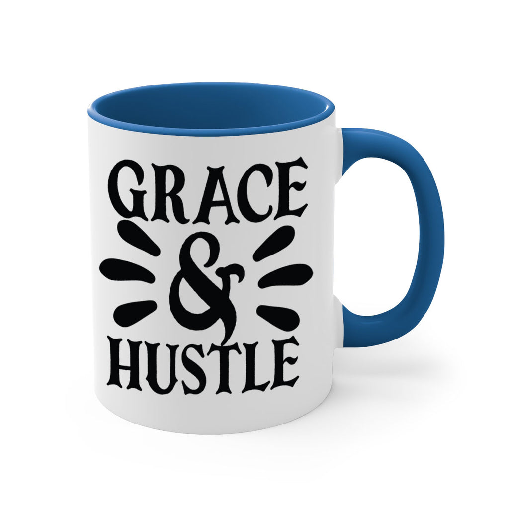 grace hustle Style 111#- motivation-Mug / Coffee Cup