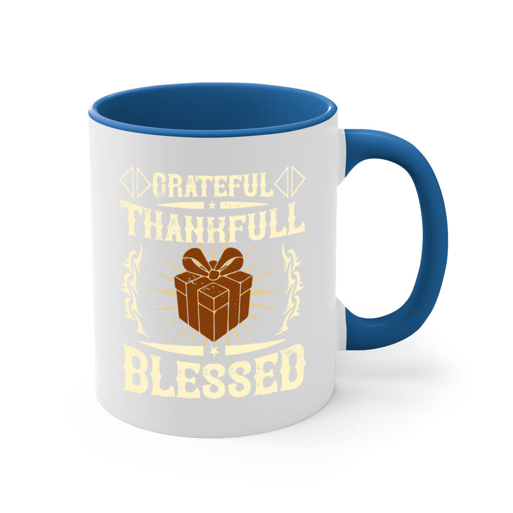 grateful thankfull blessed 40#- thanksgiving-Mug / Coffee Cup