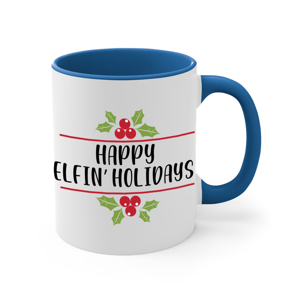 happy elfin holidays style 250#- christmas-Mug / Coffee Cup