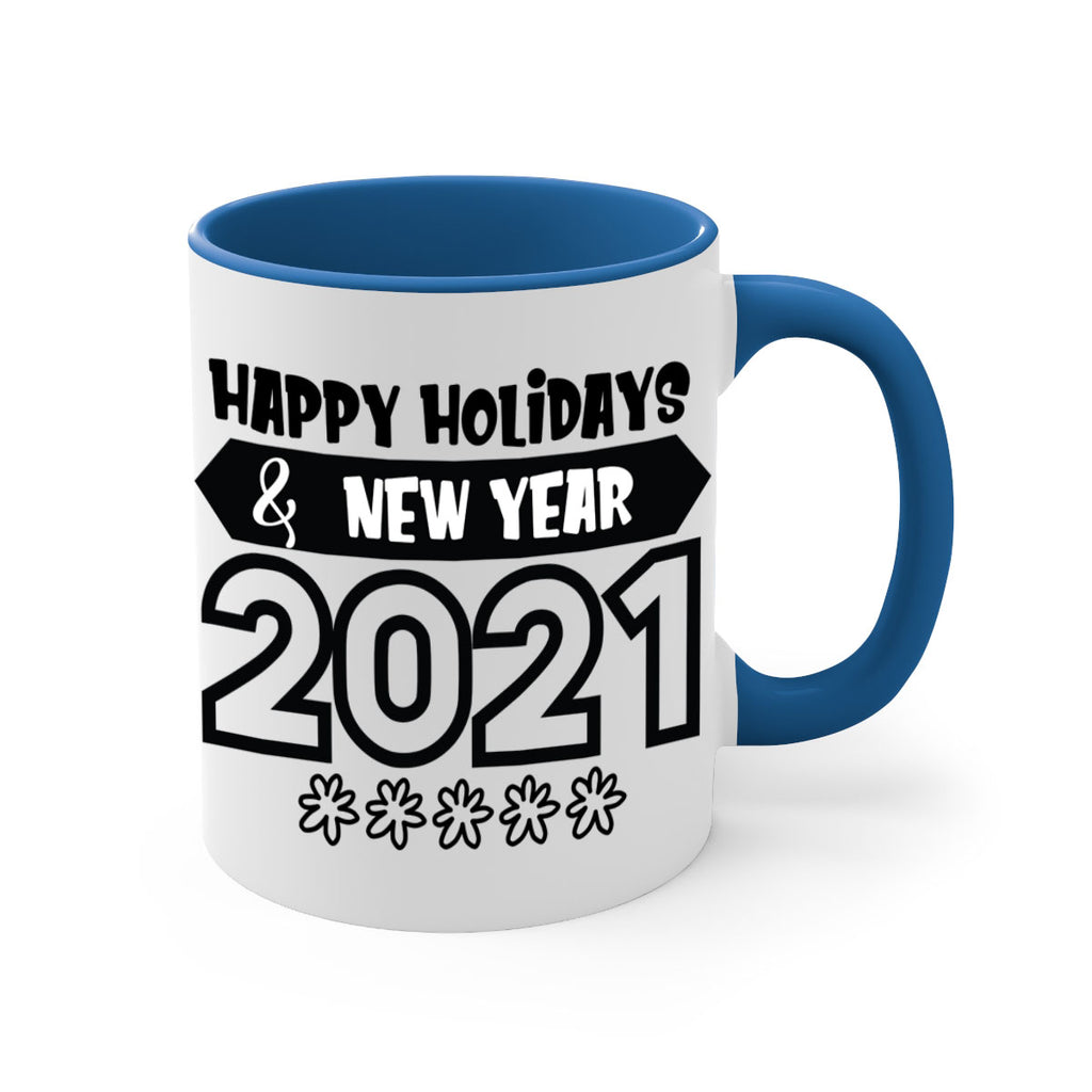 happy holidays new year style 257#- christmas-Mug / Coffee Cup