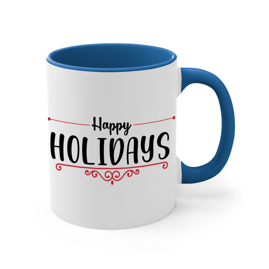 happy holidays style 262#- christmas-Mug / Coffee Cup