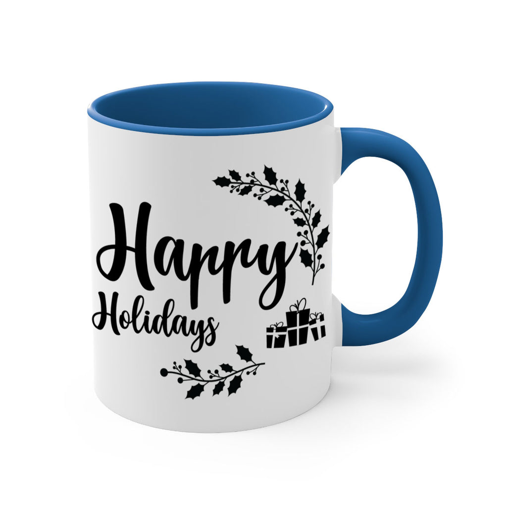 happy holidays style 7#- christmas-Mug / Coffee Cup