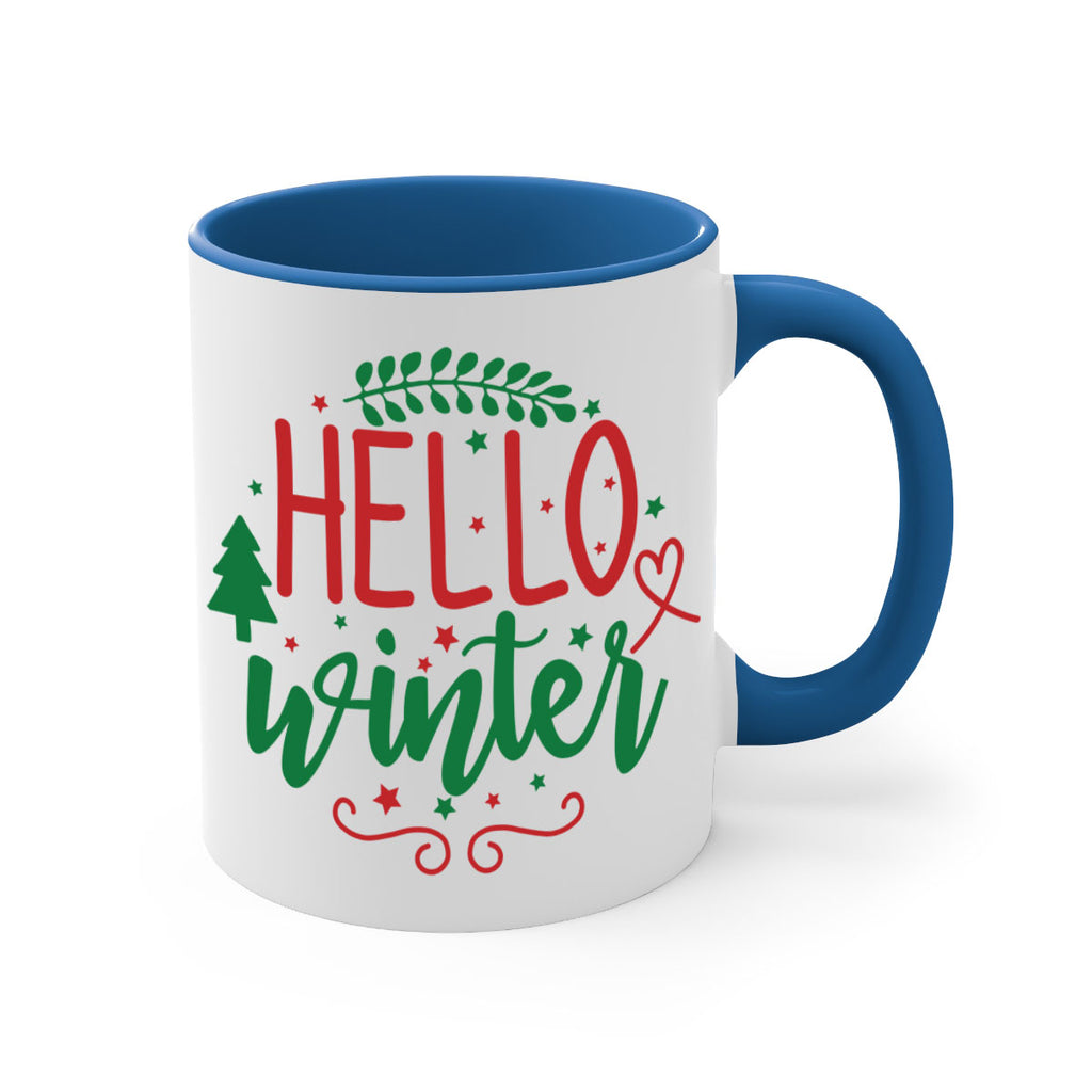 hello winter style 286#- christmas-Mug / Coffee Cup