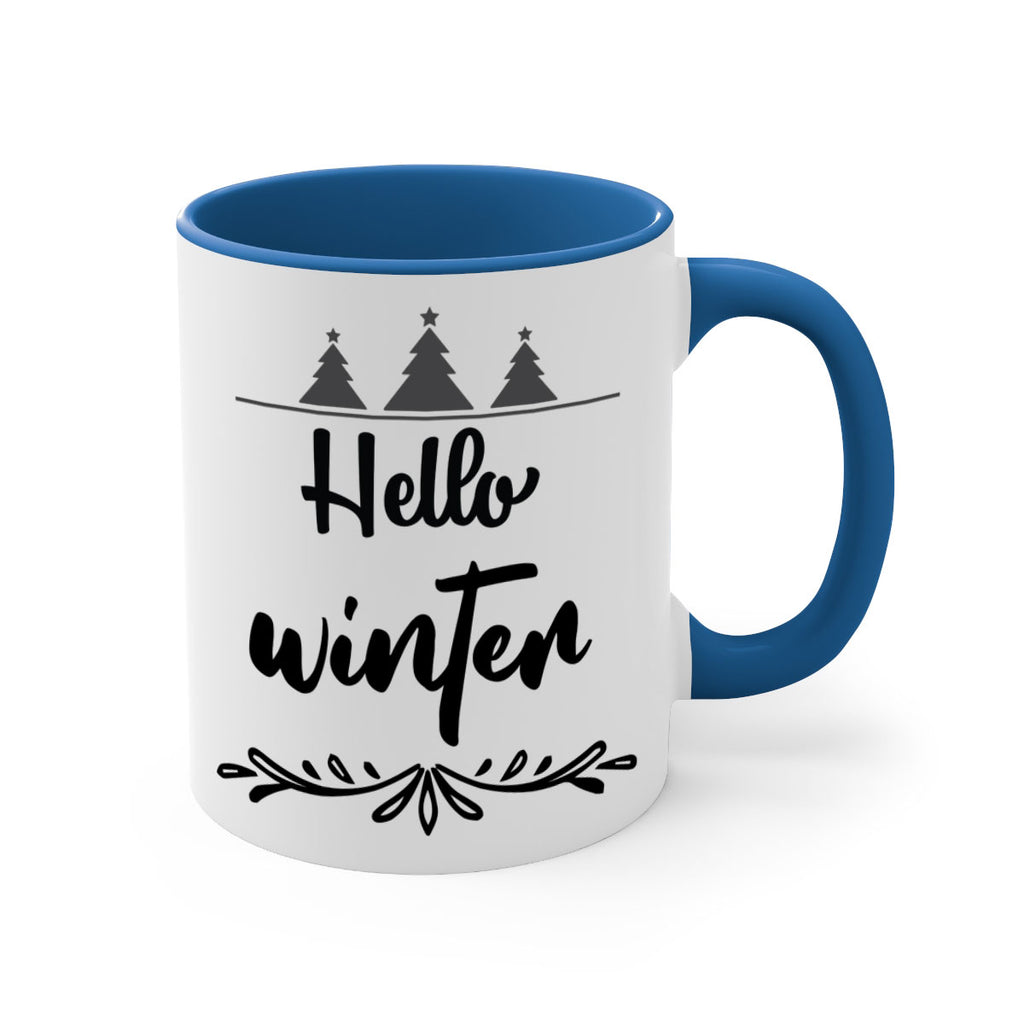 hello winter style 287#- christmas-Mug / Coffee Cup