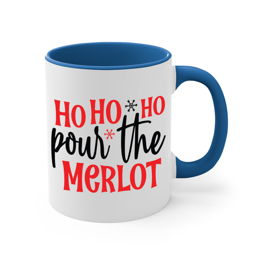 ho ho ho pour the merlot style 291#- christmas-Mug / Coffee Cup