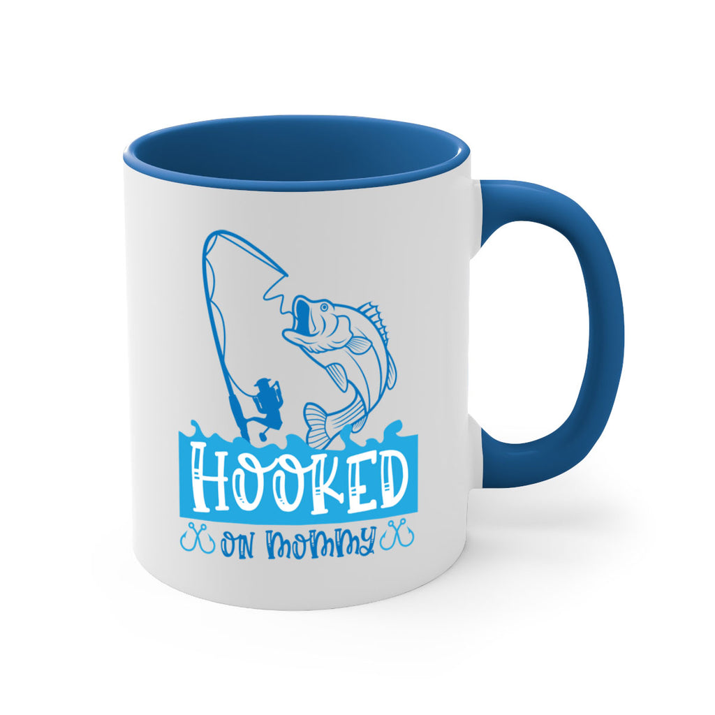 hooked on mommy 216#- fishing-Mug / Coffee Cup