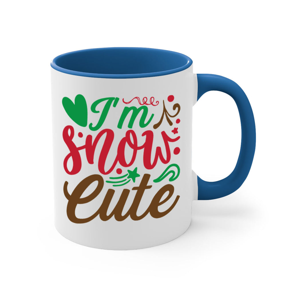 i am snow cute 258#- christmas-Mug / Coffee Cup