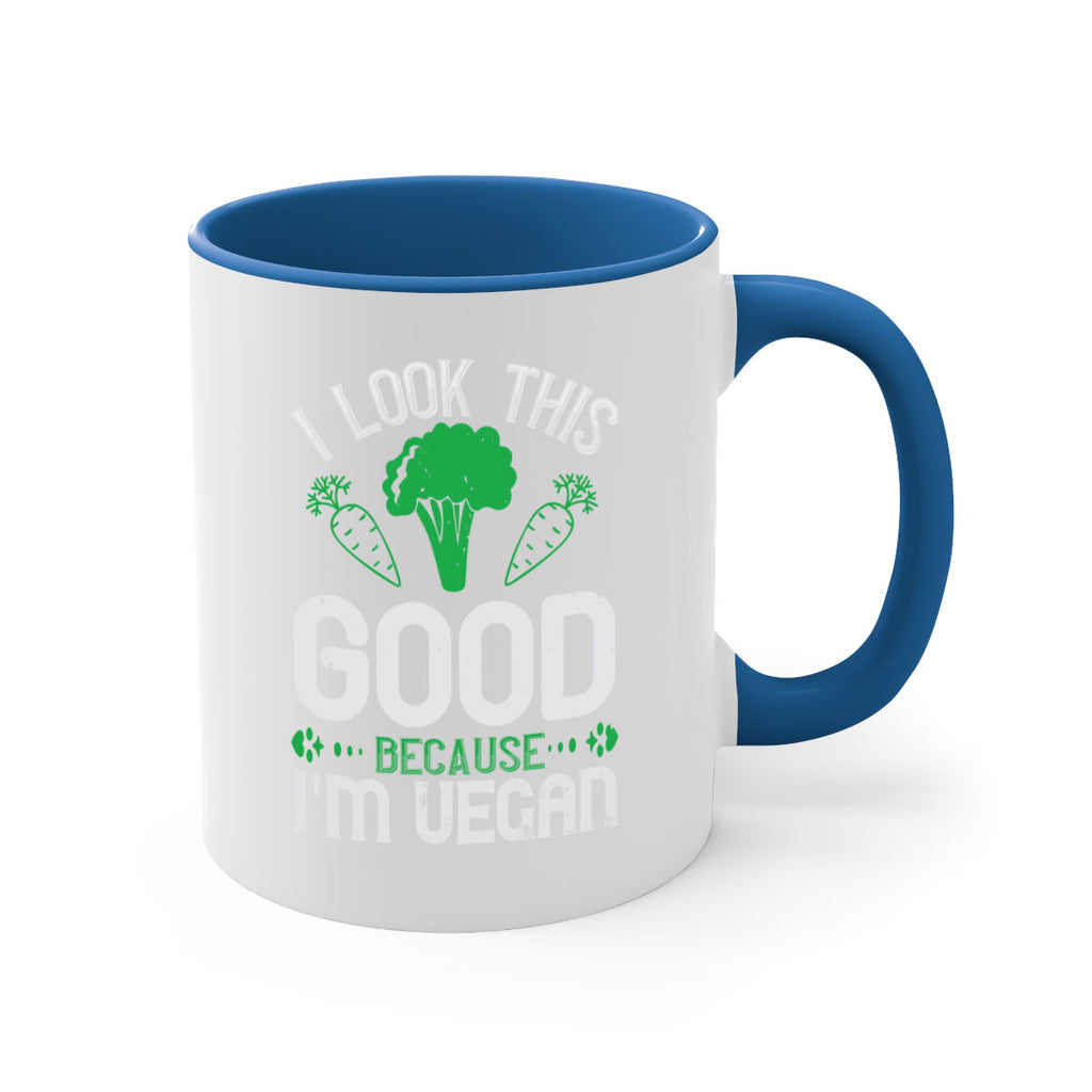 i look this good because im vegan 47#- vegan-Mug / Coffee Cup