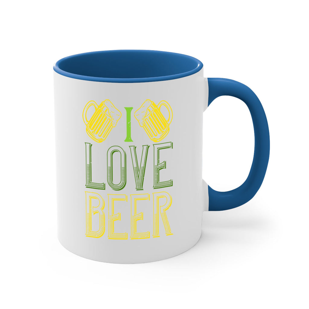 i love beer Style 134#- St Patricks Day-Mug / Coffee Cup